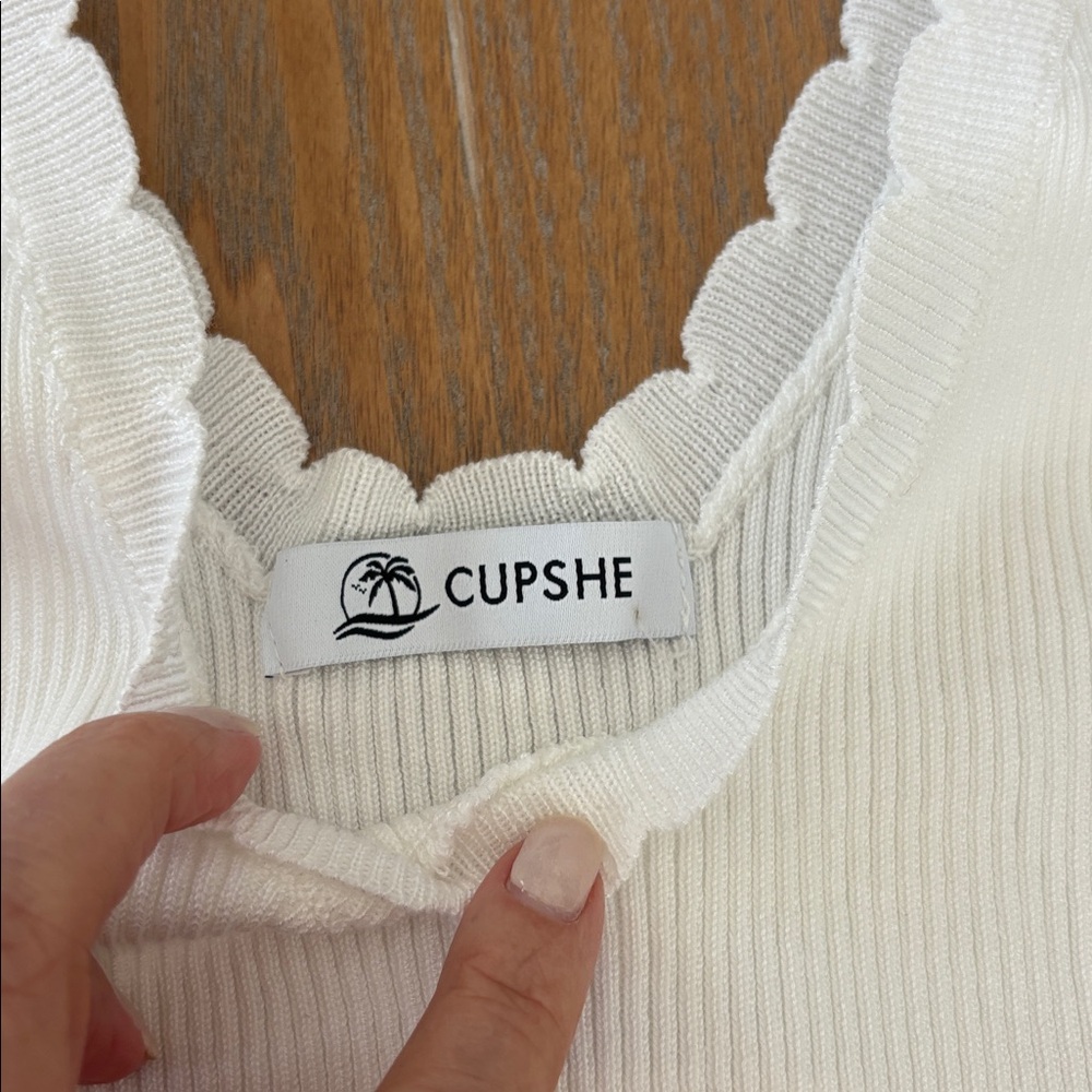 Cupshe Ribbed Tank - Picture 2 of 5